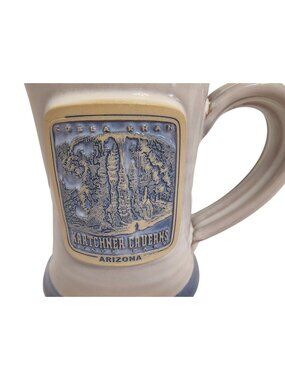 Deneen Pottery Kartchner Caverns Ceramic Coffee Cup Mug Arizona Cave State Park